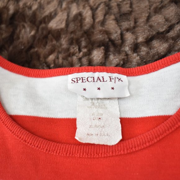 Special F/X Embroidered T-Shirt Vintage Retro USA - Picture 3 of 5